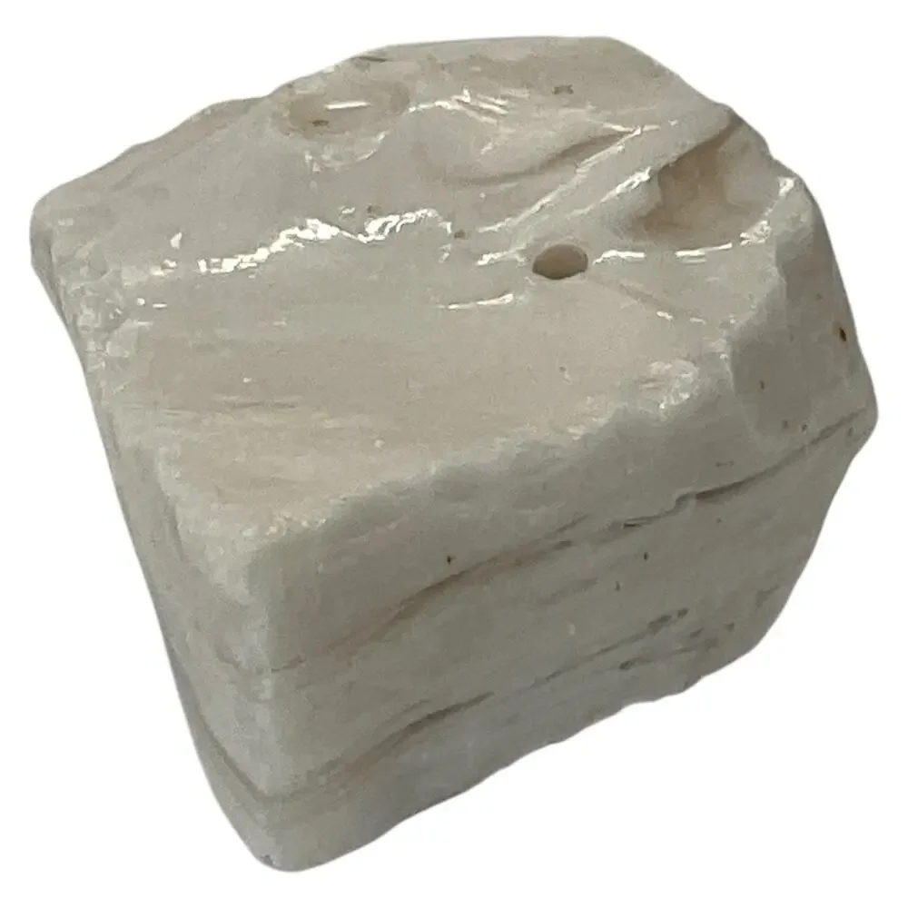 Milk Glass‎ Layered Art Glass Cullet Slag Glass #5XL228